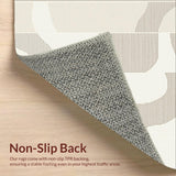 Chic Linear Cream Wave Design(Beige)