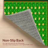 Playful Gold Coin Accents(Green)