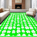 Elegant Green Folk Art Style(Green)