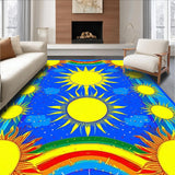 Charming Pastel Sunray Motif(Yellow)