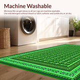 Traditional Plaid and Clover Fusion(Green)