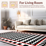 Elegant Contemporary Tic Tac Toe Design(Black)