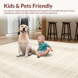 Contemporary Textured Tiled Design(Beige)