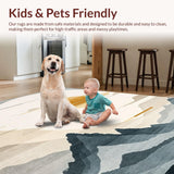 Contemporary Earthy Geometric Touch(Beige)