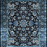 Cozy Dark Floral Trellis Aesthetic(Black)