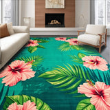 Lively Hibiscus and Fern Fusion(Green)