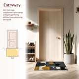 Elegant Monochrome Geometric Texture(Black)