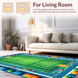 Interactive Soccer Field Fantasy(Green)