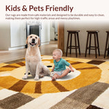 Colorful Lion Face Accent(Beige)