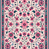 Elegant Teal and Pink Palette(Ivory)