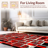 Cheerful City Grid(Red)