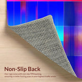 Elegant Colorful Swirl Motif(Blue)