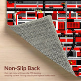 Lively Road Trip Exploration Mat(Red)