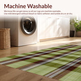 Artistic Olive and Gray Mosaic(Green)