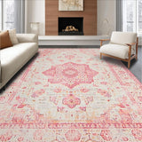 Contemporary Subtle Floral Motif(Pink)