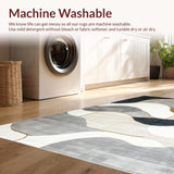 Stylish Low Pile Neutral Texture(Gray)