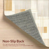 Ultra Soft Area Rug, Non Slip, Stain Resistant, Washable Area Rugs for Living Room, Bedroom, Beige for(Beige)