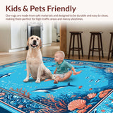 Bright Transitional Seaside Influence(Blue)