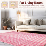 Elegant Dual Tone Patterned Flair(Pink)