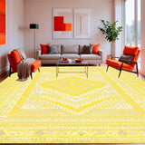 Lemon and Beige Patio Area(Yellow)