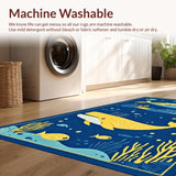 Oceanic Playful Graphic Motif(Blue)