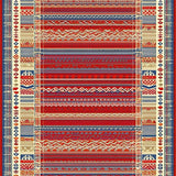 Artful Wavy Retro Elegance(Red)