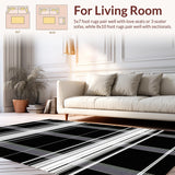 Elegant Minimalist Black and White(Black)