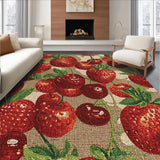 Cherry Bomb Bow with Strawberry Accents and Charming Pink Overlay(Red)