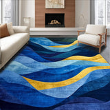 Luxe Modern Geometric Arrangement(Blue)