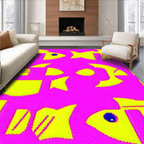 Funky Vibrant Abstract Expression(Pink)