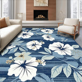 Coastal Hibiscus Floral Accent(Blue)