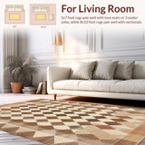 Cozy Coastal Geometric Inspiration(Beige)