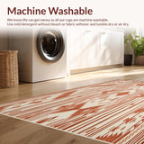 Beige Terracotta Diamond Linear Stripe Accents(Beige)