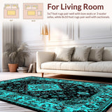 Sophisticated Black Teal Harmony(Black)