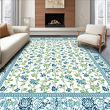 Chic Retro Bird Patterned Accent(White)