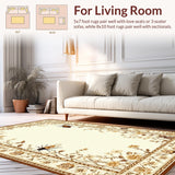 Chic Minimalist Patterned Tiles(Beige)