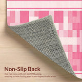 Lively Fuzzy Trellis Motif(Pink)