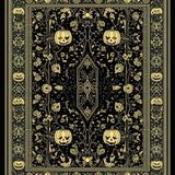 Funky Distressed Skull Graphic Style(Black)