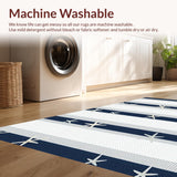 Coastal Nautical Striped Elegance(Blue)