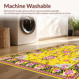 Cheerful Nature Inspired Floor(Yellow)