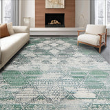 Timeless Ogee with Warm Hues(Green)