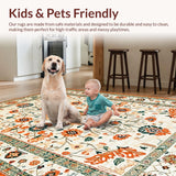 Neutral Earthy Botanical Motif(Beige)
