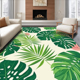 Playful Plush Palm Print Delight(Green)