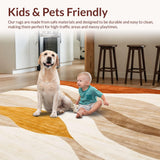 Beige Wave Area(Beige)