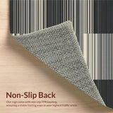 Contemporary Black and White Geometric(Gray)