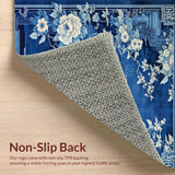 Artful Blue and White Symmetrical(Blue)