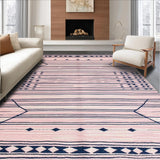 Trendy Blush Pink and Navy Contrast(Pink)