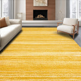 Ultra Soft Area Rug, Non Slip, Stain Resistant, Washable Area Rugs for Living Room, Bedroom, Sunny Minimalist Cozy Texture(Gold)