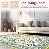 Vibrant Farmhouse Inspired Motif(Yellow)