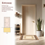 Lightweight Backyard Beach Area for Versatile Living(Beige)